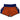 Kanji Orange Muay Thai Shorts XMARTIAL