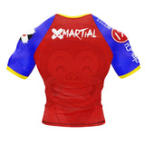King BJJ Rash Guard XMARTIAL