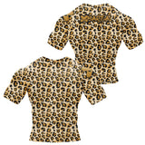Leopard BJJ Rash Guard XMARTIAL