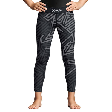 Maze Kids Rank BJJ Spats XMARTIAL