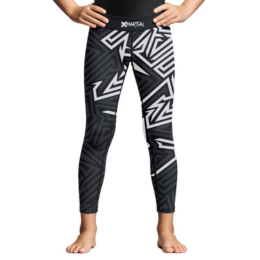 Maze Kids Rank BJJ Spats XMARTIAL