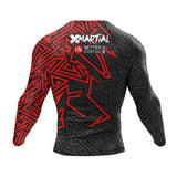 Maze Rank BJJ Rash Guard XMARTIAL