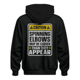 Muay Thai Hoodie Caution XMARTIAL