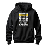 Muay Thai Hoodie Caution XMARTIAL