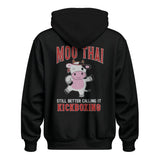 Muay Thai Hoodie Moo Thai Kicks XMARTIAL