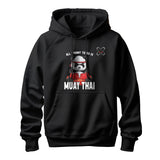 Muay Thai Hoodie Panda Man XMARTIAL