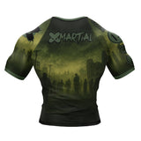 NecroRoll BJJ Rash Guard XMARTIAL