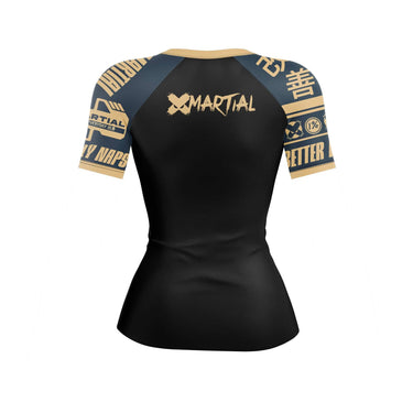 No Taps Only Naps Women's BJJ Rash Guard XMARTIAL