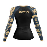 No Taps Only Naps Women's BJJ Rash Guard XMARTIAL