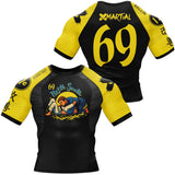 North South 69 BJJ Rash Guard XMARTIAL