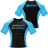 Only Fans Shortsleeve BJJ Rash Guard XMARTIAL
