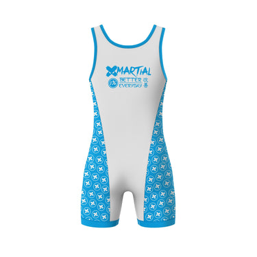 XMARTIAL Men’s Wrestling Singlet Only Fans – Back View