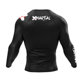 Panda Chair Shot BJJ Rash Guard XMARTIAL
