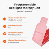 Pink Red Light Therapy Belt XMARTIAL