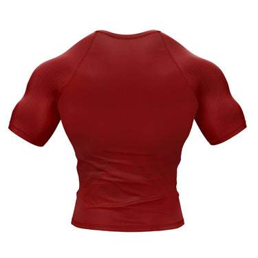 Premium Maroon Compression Shirt XMARTIAL