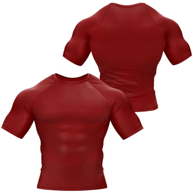 Premium Maroon Compression Shirt XMARTIAL