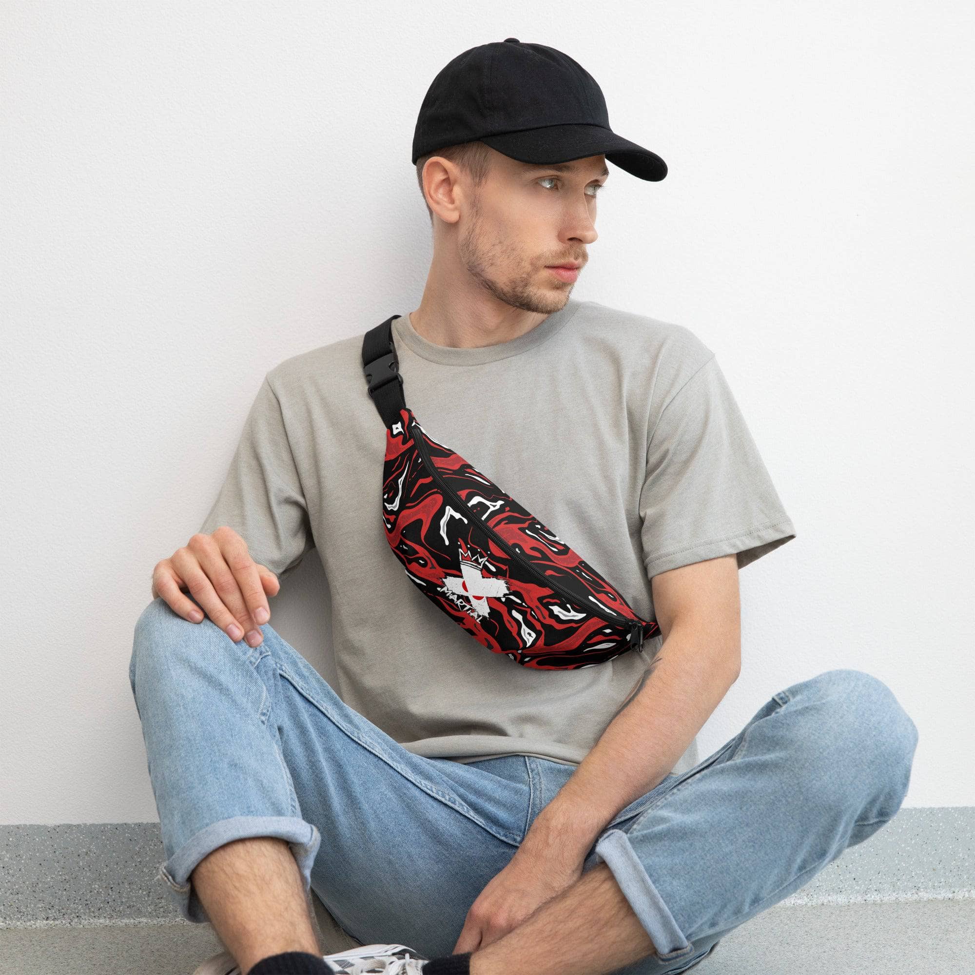 Red Deluxe Fanny Pack XMARTIAL