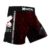 Red Viking 2.0 Hybrid MMA Shorts XMARTIAL