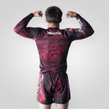 Red Viking BJJ Rash Guard XMARTIAL