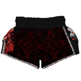 Red Viking Muay Thai Shorts XMARTIAL