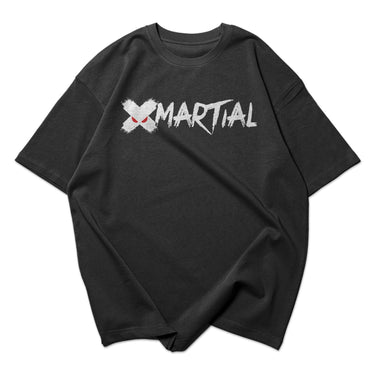Roaring Flame Oversized Faded T-Shirt XMARTIAL