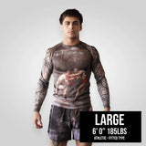 Roman Gladiatorial BJJ Rash Guard XMARTIAL