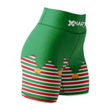 Santa Elf Women's BJJ/MMA Compression Shorts XMARTIAL