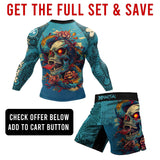 Skull Serpent Blossom 2.0 Hybrid Grappling Shorts XMARTIAL