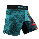 Skull Serpent Blossom 2.0 Hybrid Grappling Shorts XMARTIAL