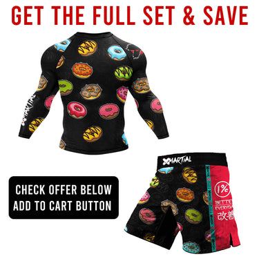 Sprinkled Donuts 2.0 Hybrid BJJ Shorts XMARTIAL