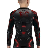 Steel Iron Kids BJJ Rash Guard XMARTIAL