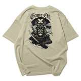 Viking Samurai Oversized Faded T-Shirt XMARTIAL