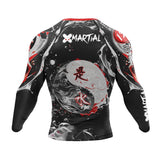 Water Yin Yang BJJ Rash Guard XMARTIAL
