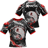 Water Yin Yang BJJ Rash Guard XMARTIAL