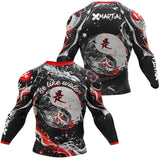 Water Yin Yang BJJ Rash Guard XMARTIAL