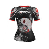 Water Yin Yang Women's BJJ Rash Guard XMARTIAL