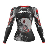 Water Yin Yang Women's BJJ Rash Guard XMARTIAL