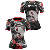 Water Yin Yang Women's BJJ Rash Guard XMARTIAL