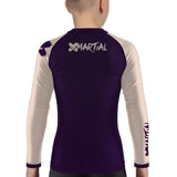 Wristlock Enthusiast Kids BJJ Rash Guard XMARTIAL