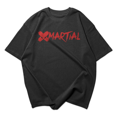 XMartial Thunder Oversized Faded T-Shirt XMARTIAL