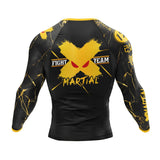 XMartial Voltage Fight Team BJJ Rash Guard XMARTIAL