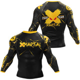 XMartial Voltage Fight Team BJJ Rash Guard XMARTIAL