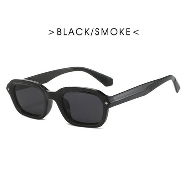 Y2K Small Rectangle Thick Frame Sunglasses XMARTIAL