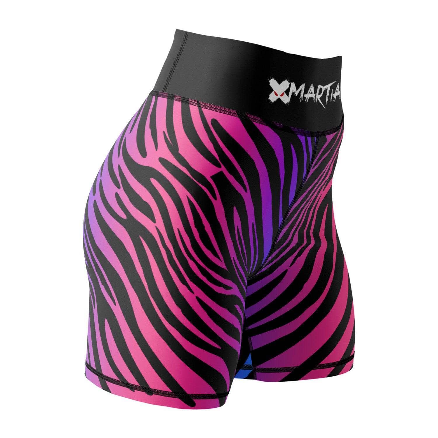 Acid Zebra Women's BJJ/MMA Compression Shorts XMARTIAL