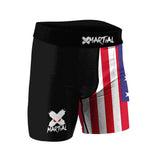 American Warrior BJJ/MMA Compression Shorts XMARTIAL