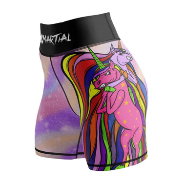 Unichoke Women's BJJ/MMA Compression Shorts XMARTIAL