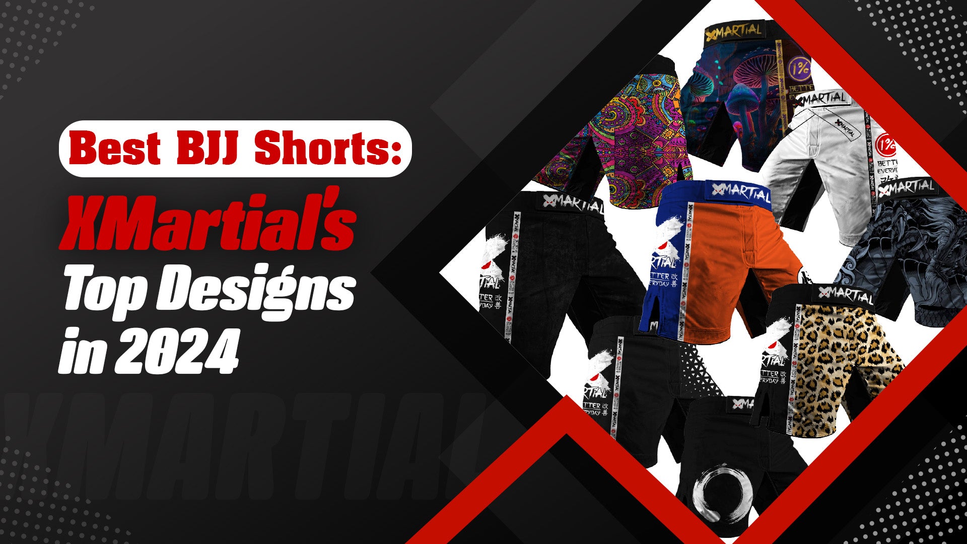 Best BJJ Shorts: XMartial's Top Designs in 2024