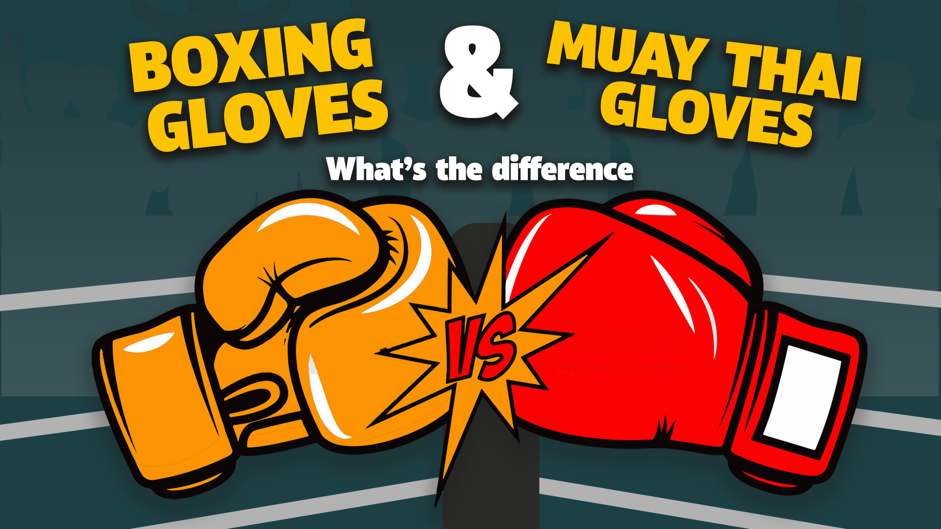 Boxing gloves & Muay Thai gloves: What’s the difference