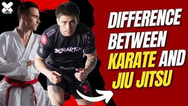 difference between karate and jiu jitsu