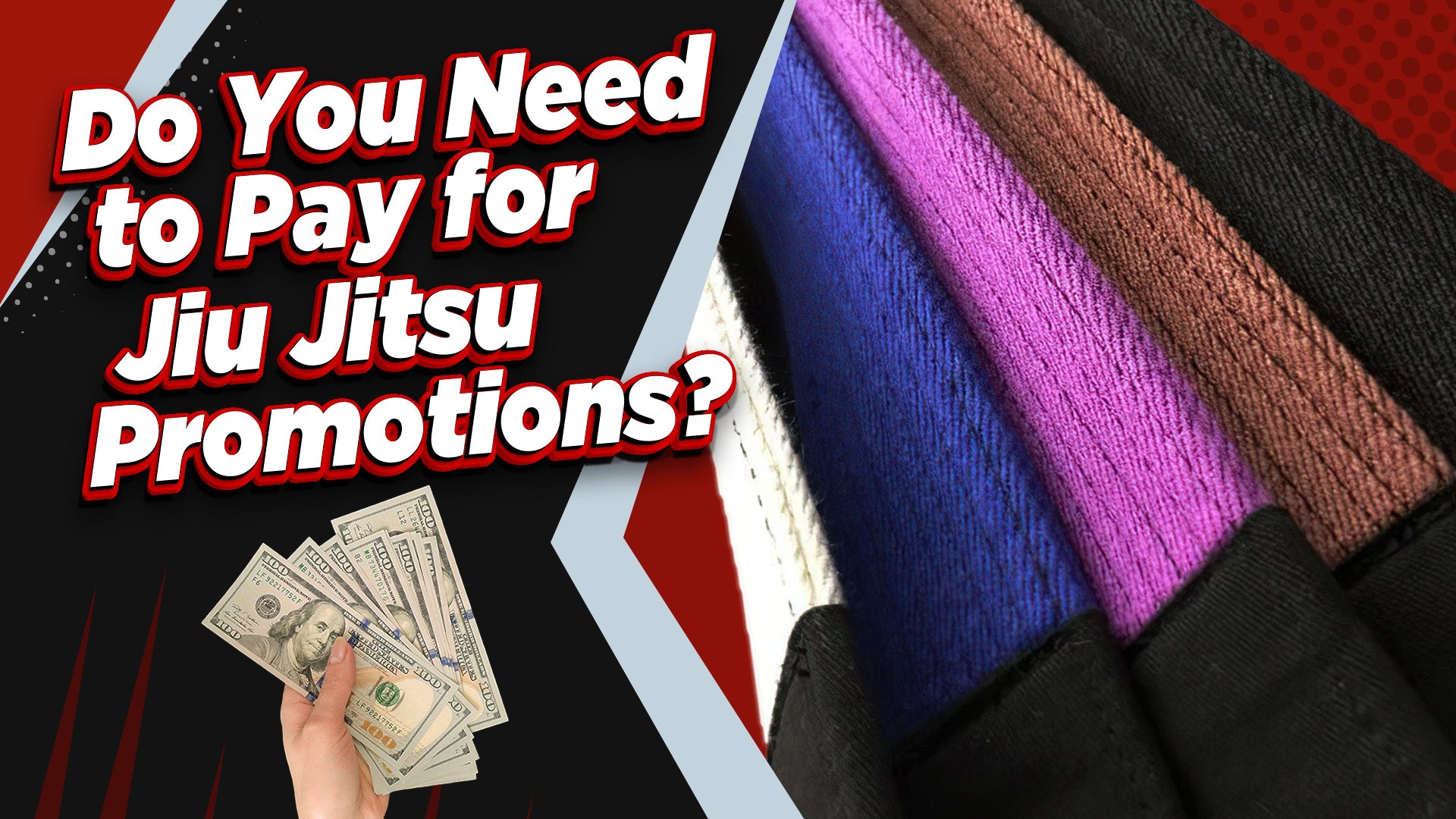 Do You Need to Pay for Jiu-Jitsu Promotions?
